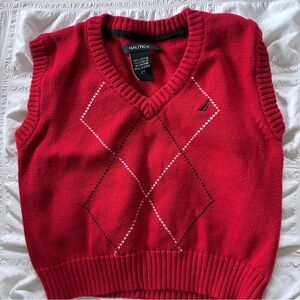 Náutica Red Vest Size 2T
